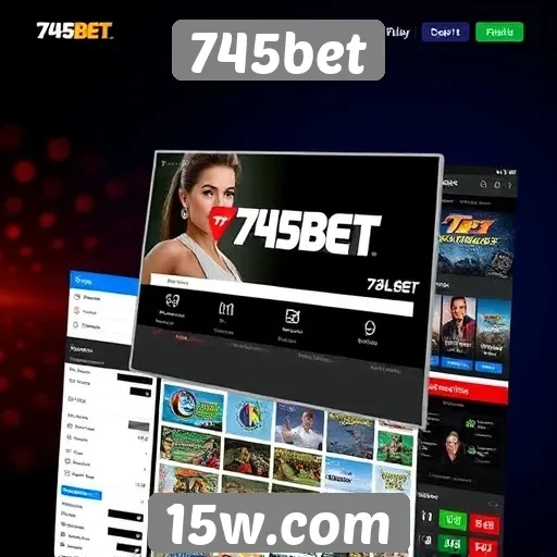 Evolução do design e usabilidade do 745bet