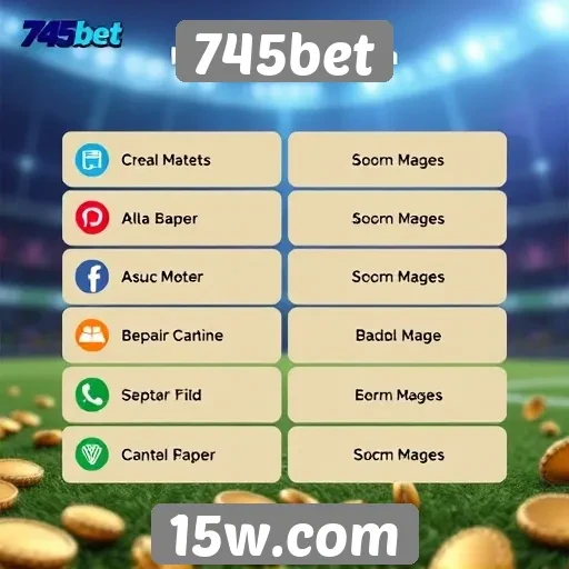 Métodos de pagamento disponíveis na 745bet